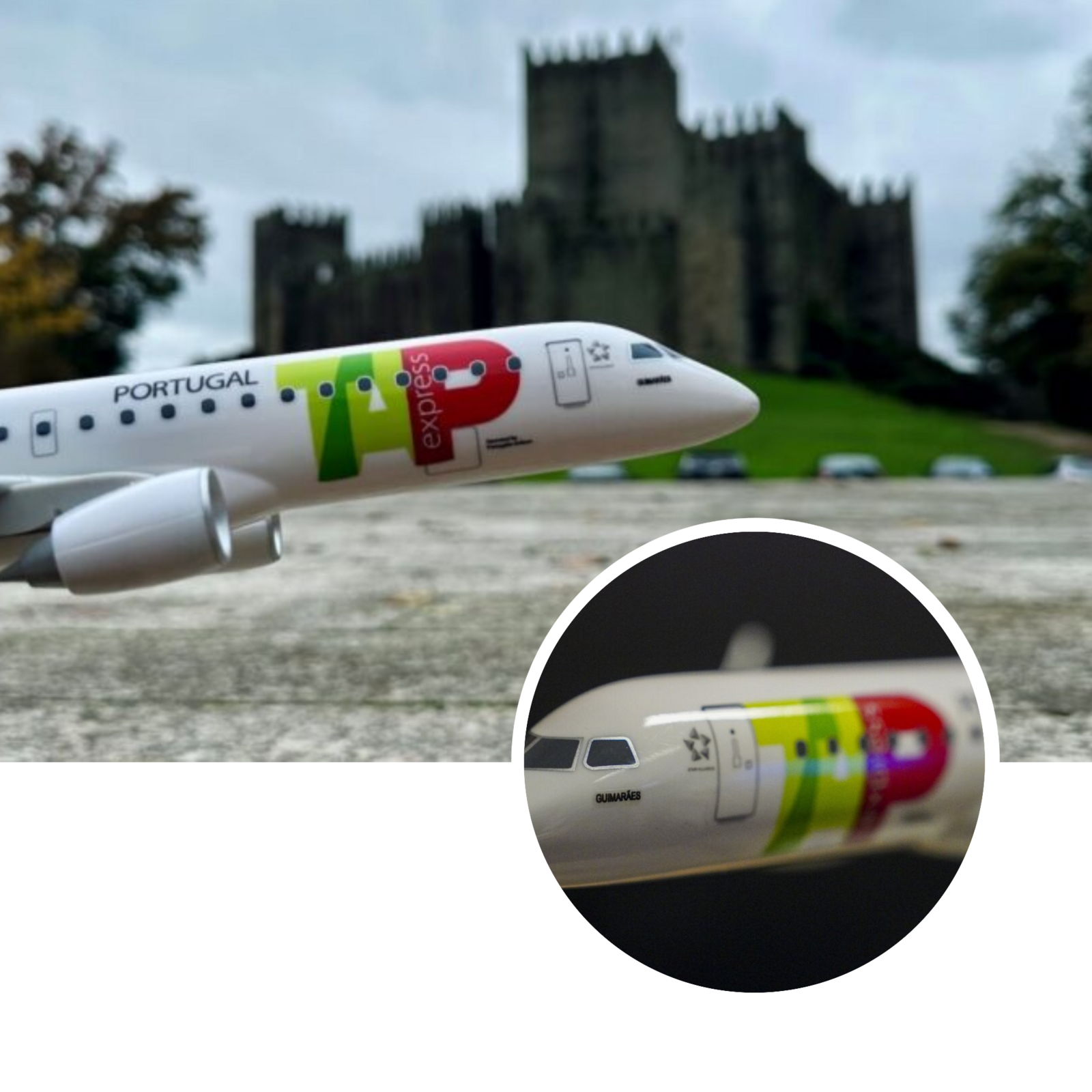 GUIMARÃES DÁ NOME A AVIÃO DA FROTA TAP EXPRESS